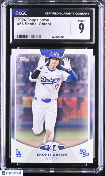 2024 Topps 50/50 Shohei Ohtani #66 CGC 9