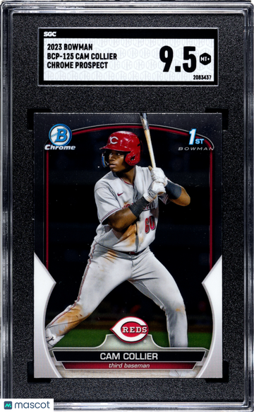 2023 Bowman Cam Collier #BCP-125 CHR. Pros. SGC 9.5