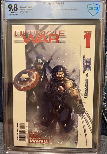 Ultimate War #1 CBCS 9.8