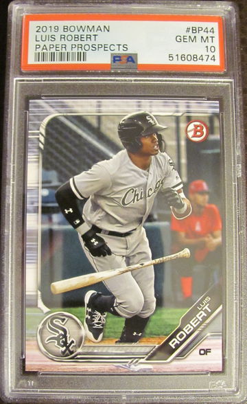2019 Bowman Luis Robert Paper Prospects PSA 10 Gem-Mint