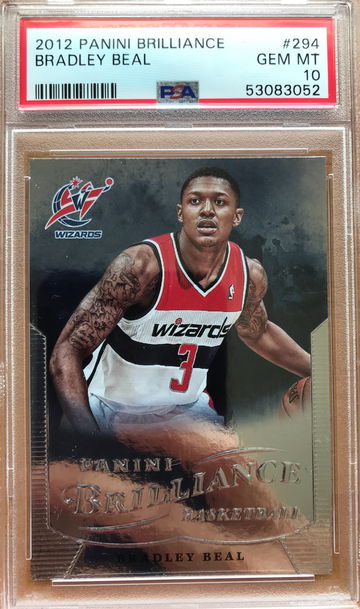 2012 Panini Brilliance Bradley Beal ROOKIE PSA 10 GEM Mint #294 RC