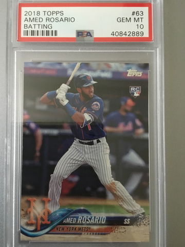 2018 Amed Rosario PSA 10