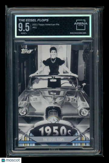 2011 Topps American Pie The Edsel Flops #61 Arena Club 9.5