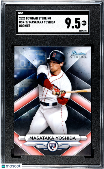 2023 Bowman Sterling Masataka Yoshida #BSR-27 Rookie SGC 9.5