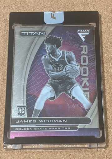 2020-21 Flux Basketball 🏀 JAMES WISEMAN Titan Encased Rookie Warriors RC SP 🔥