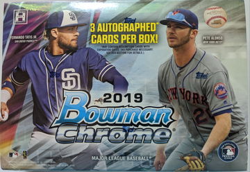 2019 BOWMAN CHROME HTA BOX