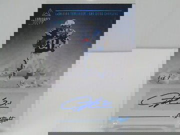 LADAINIAN TOMLINSON 2019 LUMINANCE SPOTLIGHT AUTOGRAPH AUTO #1/1!!- CHARGERS