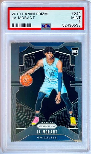 2019 Panini Prizm Ja Morant RC #249 PSA 9 MINT