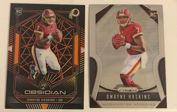 2019 Dwayne Haskins RC Lot