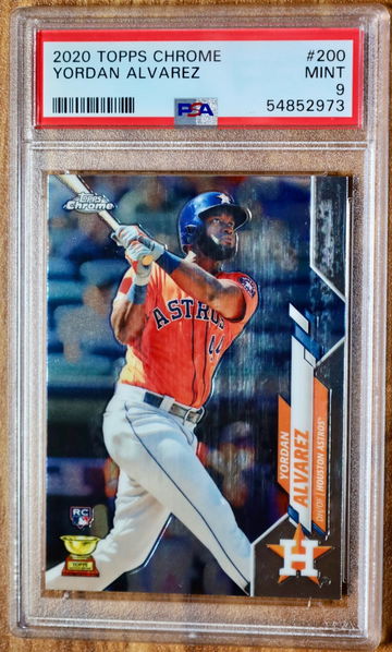 2020 Topps Chrome Yordan Alvarez