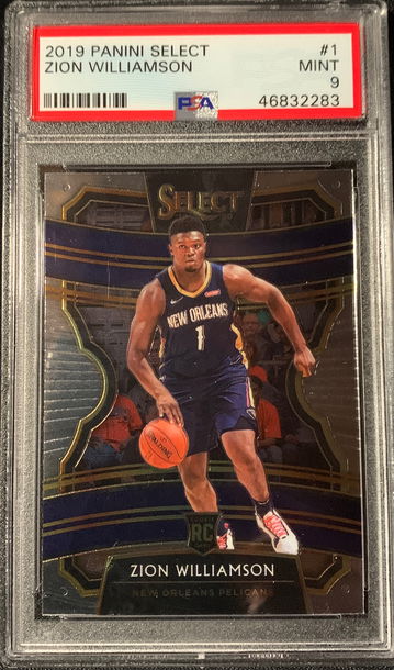 Zion Williamson - Select Concourse - PSA 9