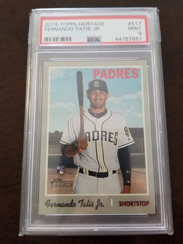 2019 topps heritage Fernando tatis jr
