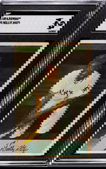 1954 Bowman #89 Willie Mays SGC 3