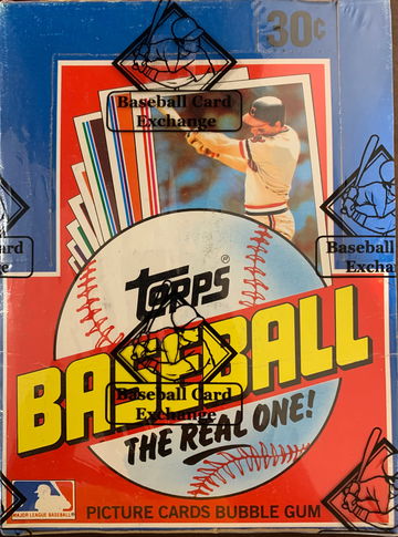 1982 Topps Baseball Wax Box BBCE Certified