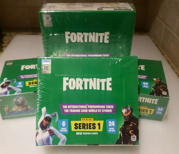(4x) Fortnite Series 1 2019 hobby boxes 