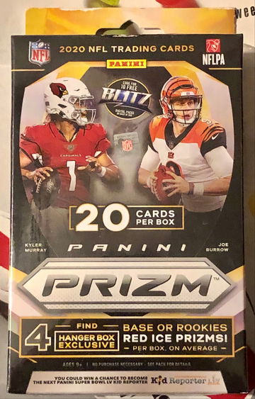 (1) 2020 Prizm Football Hanger Box