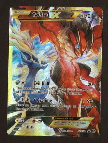 Pokémon XY Promo Full Art Yveltal #XY150a EX Holo