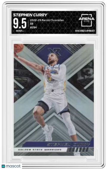 2022-23 Panini Chronicles Stephen Curry #294 XR Arena Club 9.5