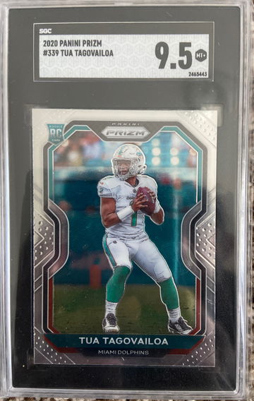 2020 Prizm #339 Tua Tagovailoa SGC 9.5 RC