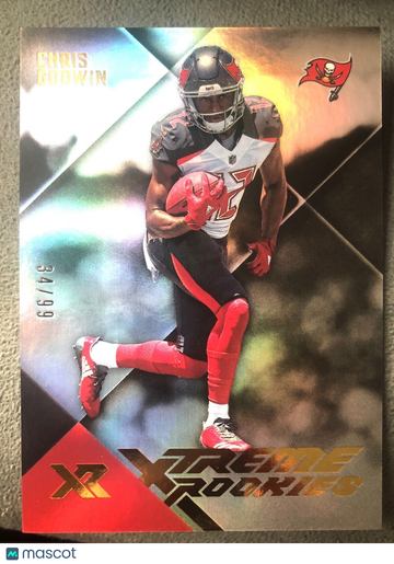 2017 Panini XR CHRIS GODWIN Xtreme Rookies Short Print /99 #XR-CG Rookie RC