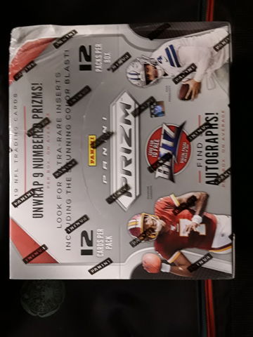 2019 Prizm Football Hobby Box