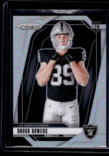 2024 Panini Prizm Variation Brock Bowers #9 RC