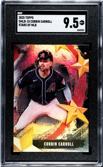 2025 Topps #SMLB-15 Corbin Carroll Stars of MLB SGC 9.5