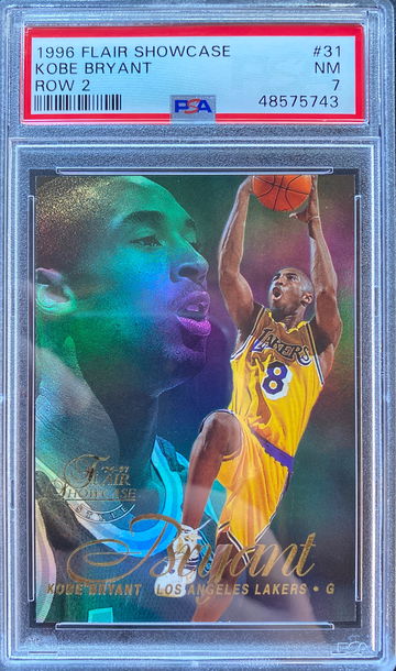 Kobe Bryant Flair Showcase Row 2 Rookie #31