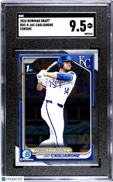 2024 Bowman Draft Jac Caglianone #BDC-8 CHR. SGC 9.5
