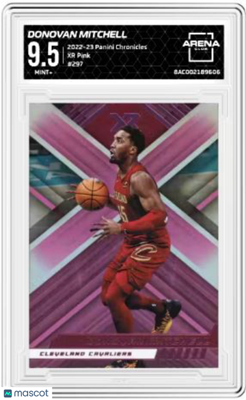 2022-23 Panini Chronicles Donovan Mitchell #297 XR Pink Arena Club 9