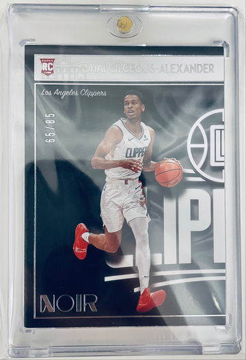 2018-19 Panini Noir - Shai Gilgeous Alexander RC - /85