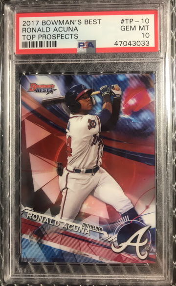 2017 Bowman’s Best Ronald Acuna Jr.