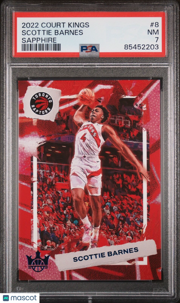 2022 Court Kings Scottie Barnes #8 Sapphire PSA 7