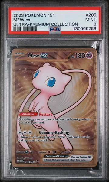 2023 Pokemon Scarlet and Violet 151 Ultra Premium Collection Mew Ex #205 PSA 9