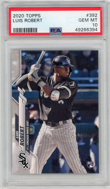 2020 Topps Luis Robert PSA 10