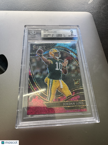 2020 Select Cosmic Jordan Love #347 BGS 9