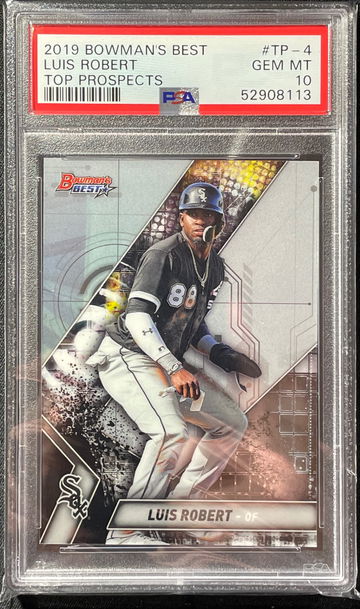 2019 Bowman’s Best Luis Robert Top Prospects PSA 10
