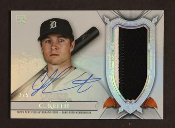 2023 Topps C. Keith Dynastic Data Rookie /5 Detroit Tigers Auto