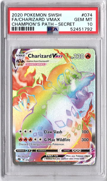 Charizard Vmax Rainow 074/073