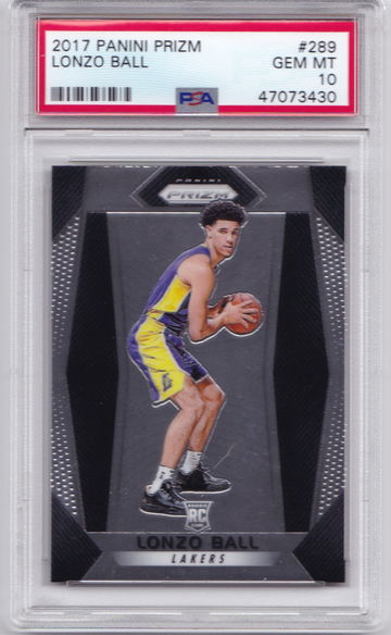 Lonzo Ball 2017 Prizm PSA 10 