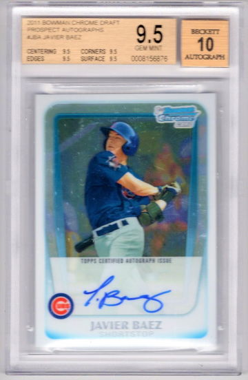 2011 Bowman Chrome Javier Baez