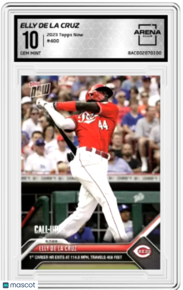 2023 Topps Now Elly De La Cruz #400 Arena Club 10