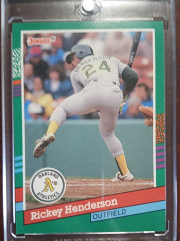 91 Donruss Rickey Henderson
