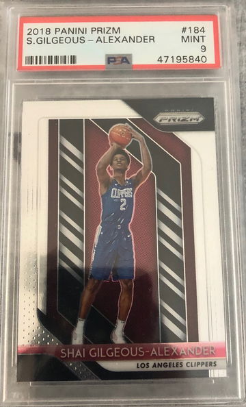 Shai Gilgeous-Alexander 2018 Panini Prizm