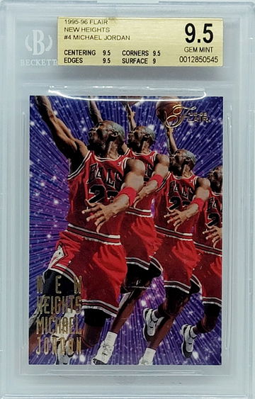 1995-96 Flair New Heights Michael Jordan