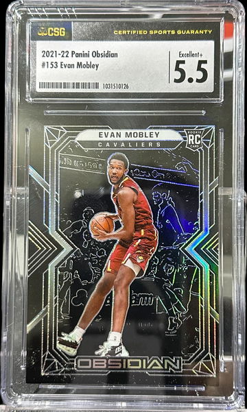 2021 Panini Obsidian Evan Mobley RC