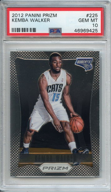 Kemba Walker Prizm Rookie PSA 10 NEP
