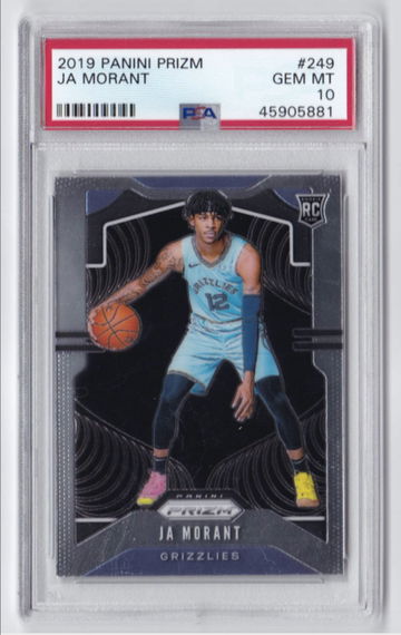 Ja Morant 2019 Prizm PSA 10 Rookie