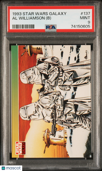 1993 Star Wars Galaxy Al Williamson (B) #137 PSA 9