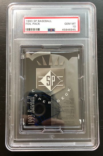 1993 Upper Deck SP Baseball Pack PSA 10